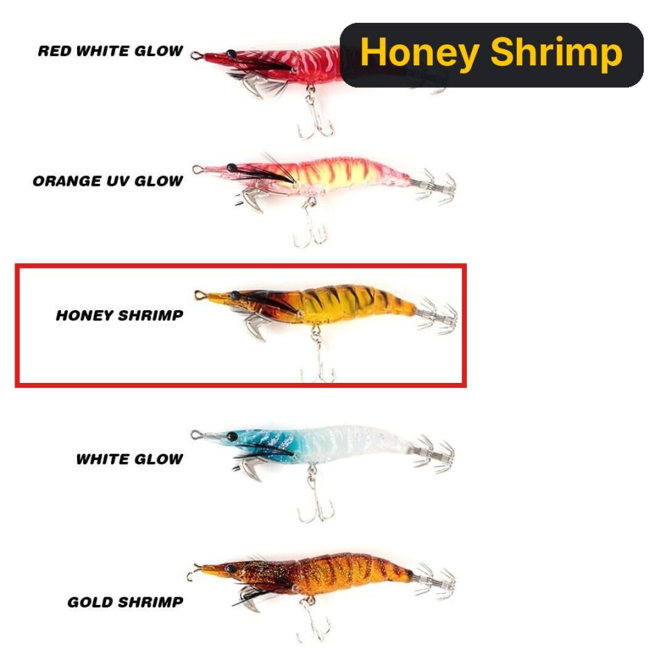 Ryuji Live Squid 9CM 10,5GR Kalamar Zokası Honey Shrimp