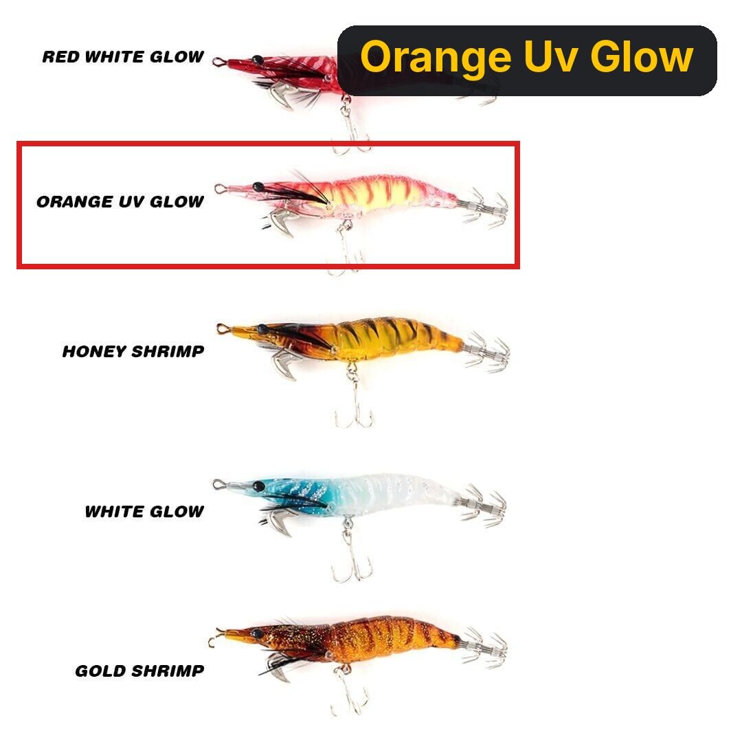 Ryuji Live Squid 9CM 10,5GR Kalamar Zokası Orange Uv Glow