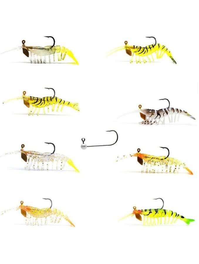 Remixon Ayu Shrimp Silikon Karides 7.5cm 7.2gr