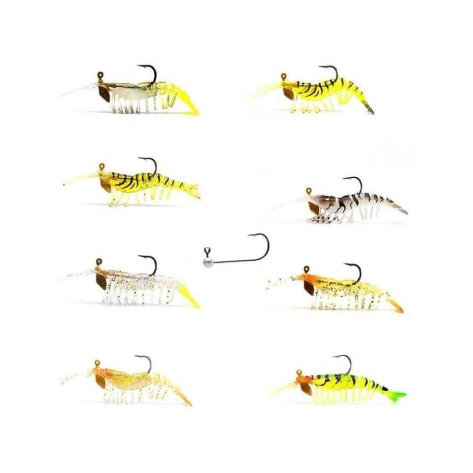 Remixon Ayu Shrimp Silikon Karides 7.5cm 7.2gr