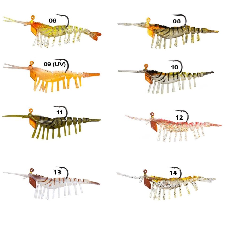 Ryuji Ayu Shrimp 7.5cm 7.2gr Karides Silikon Yem