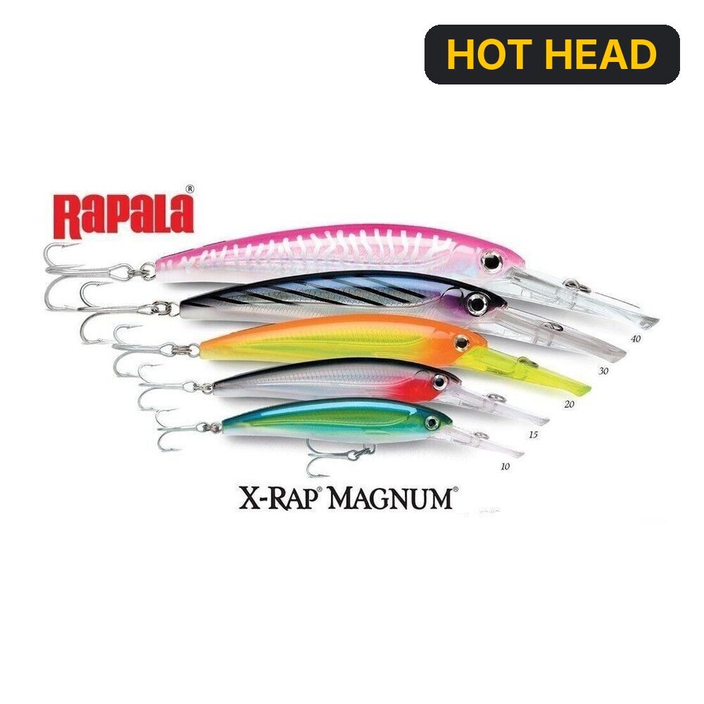 Rapala X-Rap XRMAG15 Magnum 12CM Sahte Balığı HOT HEAD