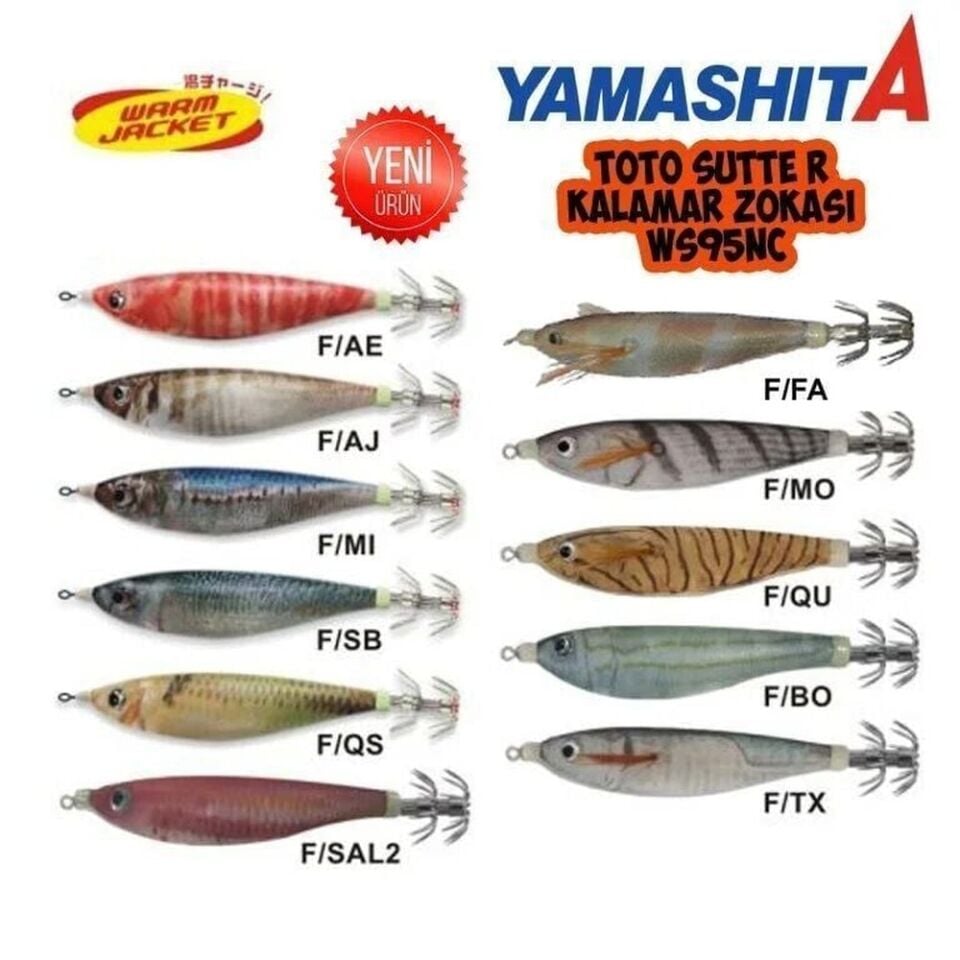 Yamashita Toto Sutte R Kalamar Zokası Ws95NC