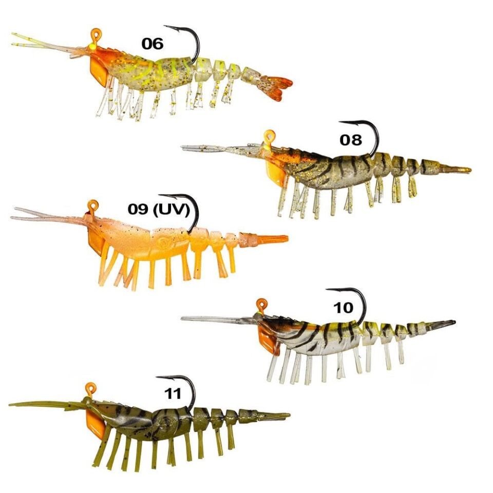 Ryuji Ayu Shrimp 7.5cm 7.2gr Karides Silikon Yem 10