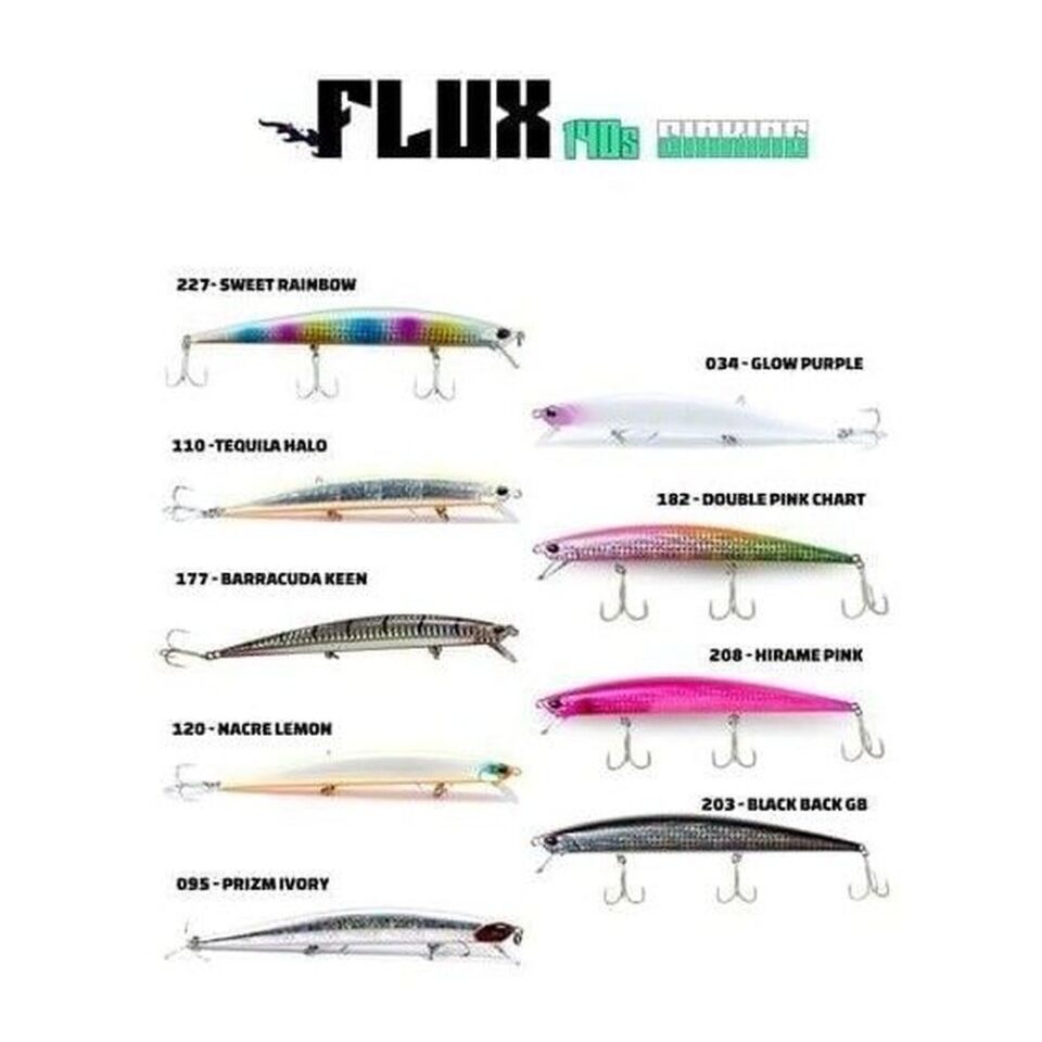 Fujin Flux 140S 140mm 21gr Sinking Maket Balık