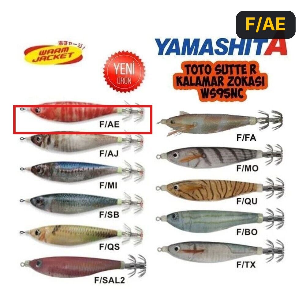 Yamashita Toto Sutte R Kalamar Zokası Ws95NC F/AE
