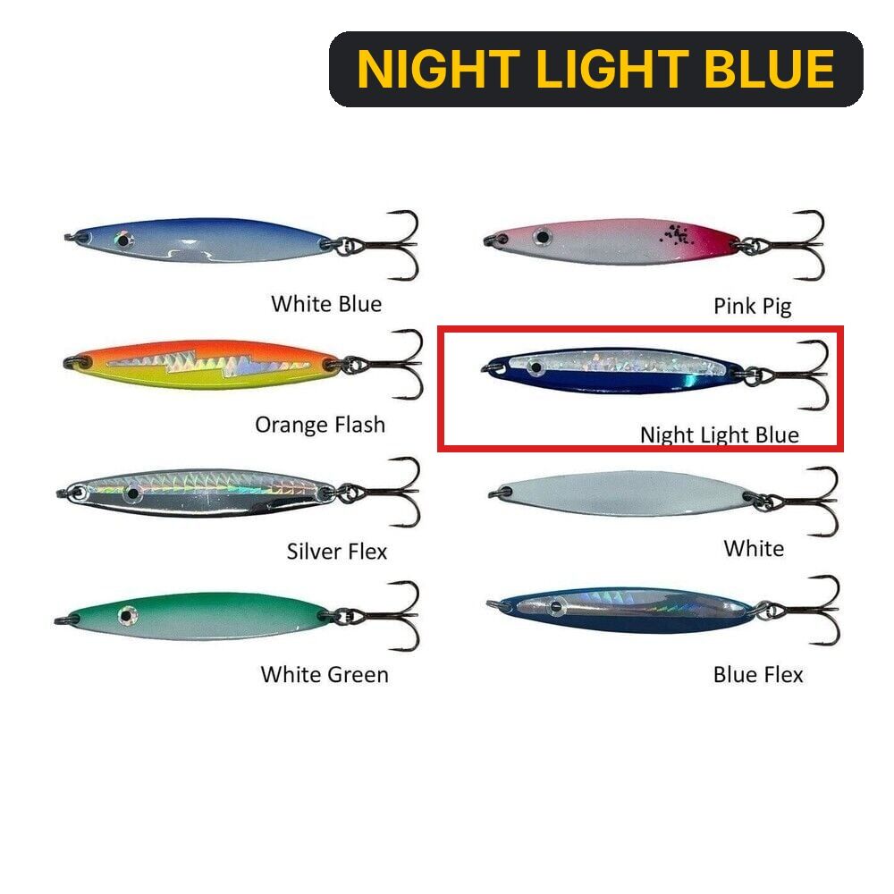 Hansen Fight 7.6cm 24g Kaşık NIGHT LIGHT BLUE