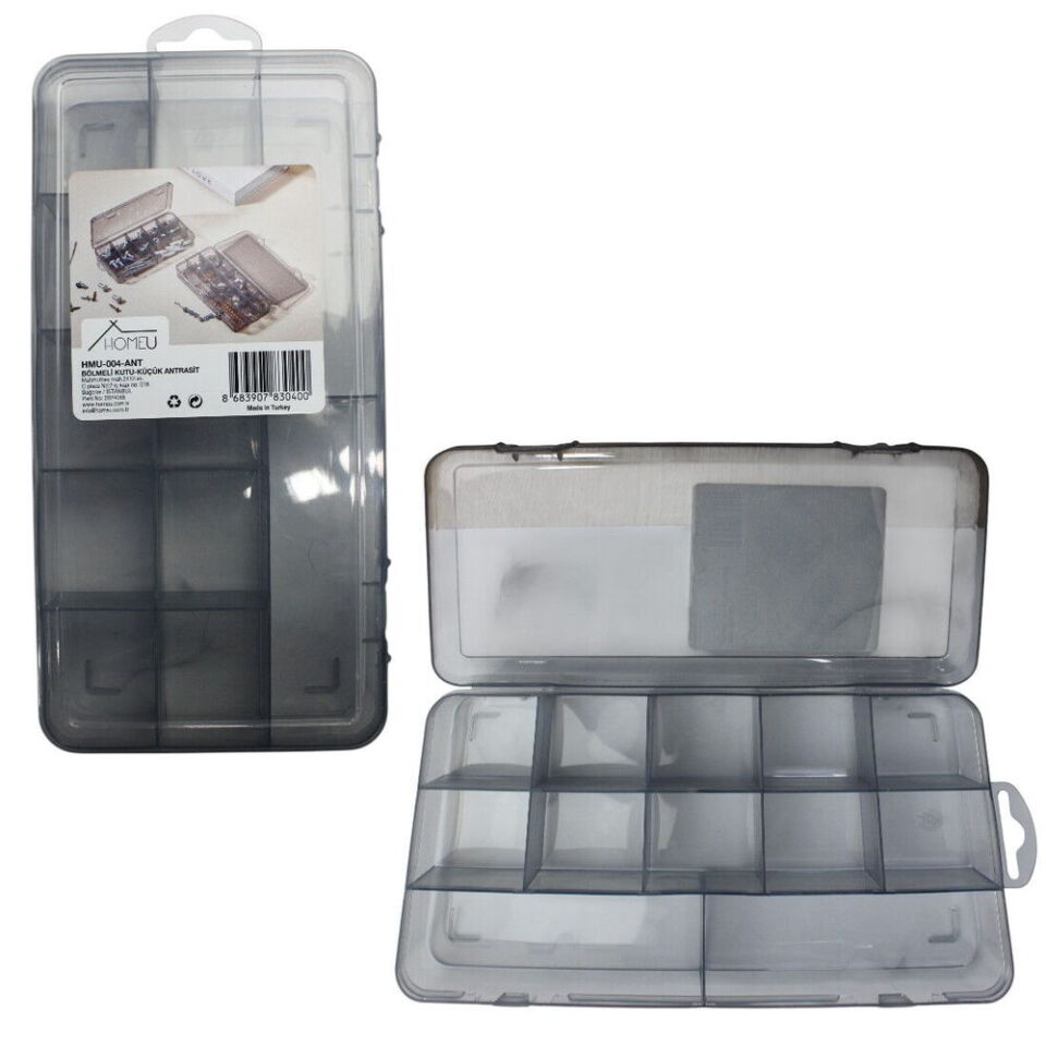 Sea Horse 12 Bölmeli Organizer Gri L