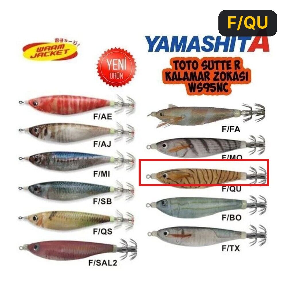 Yamashita Toto Sutte R Kalamar Zokası Ws95NC F/QU