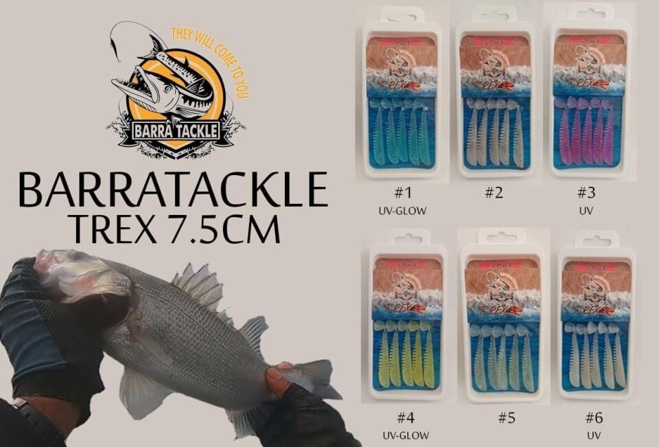 Barratackle Trex 7.5 cm Fishing Lures