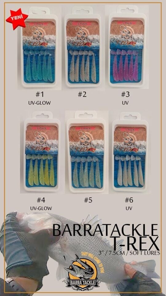 Barratackle Trex 7.5 cm Fishing Lures