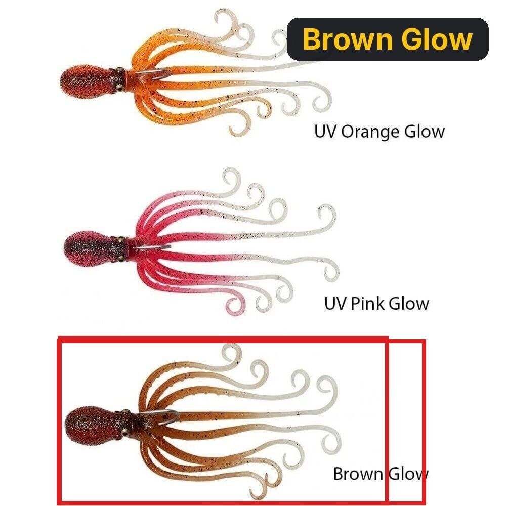 Savage gear Octobus 35g 10cm Suni Yem Brown Glow