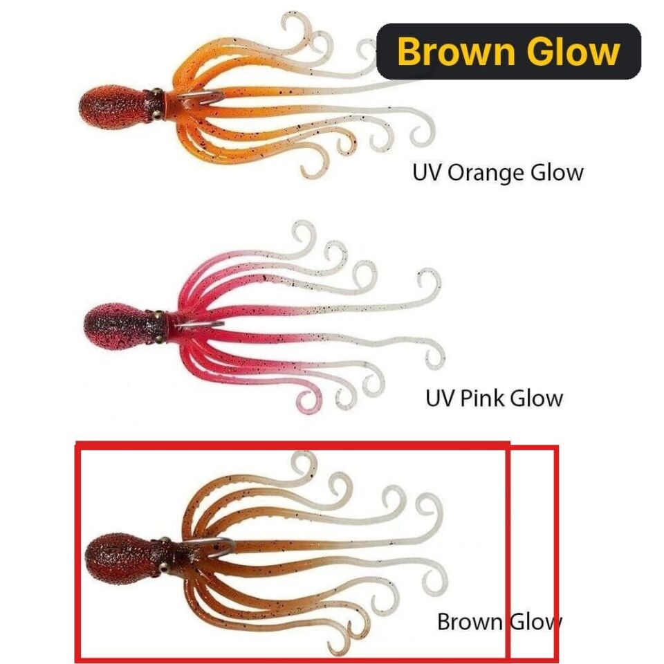 Savage gear Octobus 35g 10cm Suni Yem Brown Glow