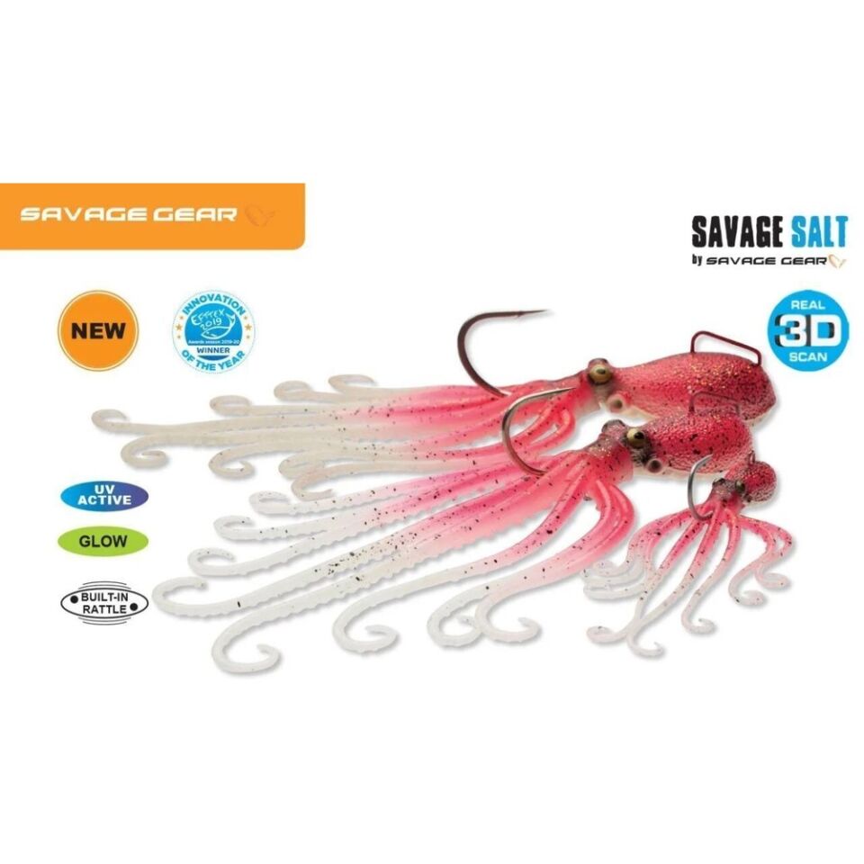 Savage gear Octobus 35g 10cm Suni Yem Brown Glow
