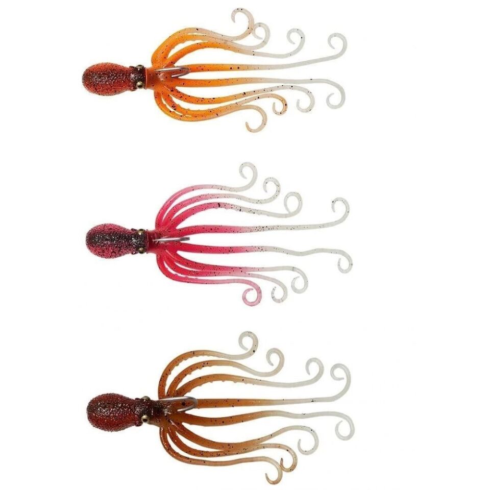 Savage gear Octobus 35g 10cm Suni Yem ORANGE GLOW