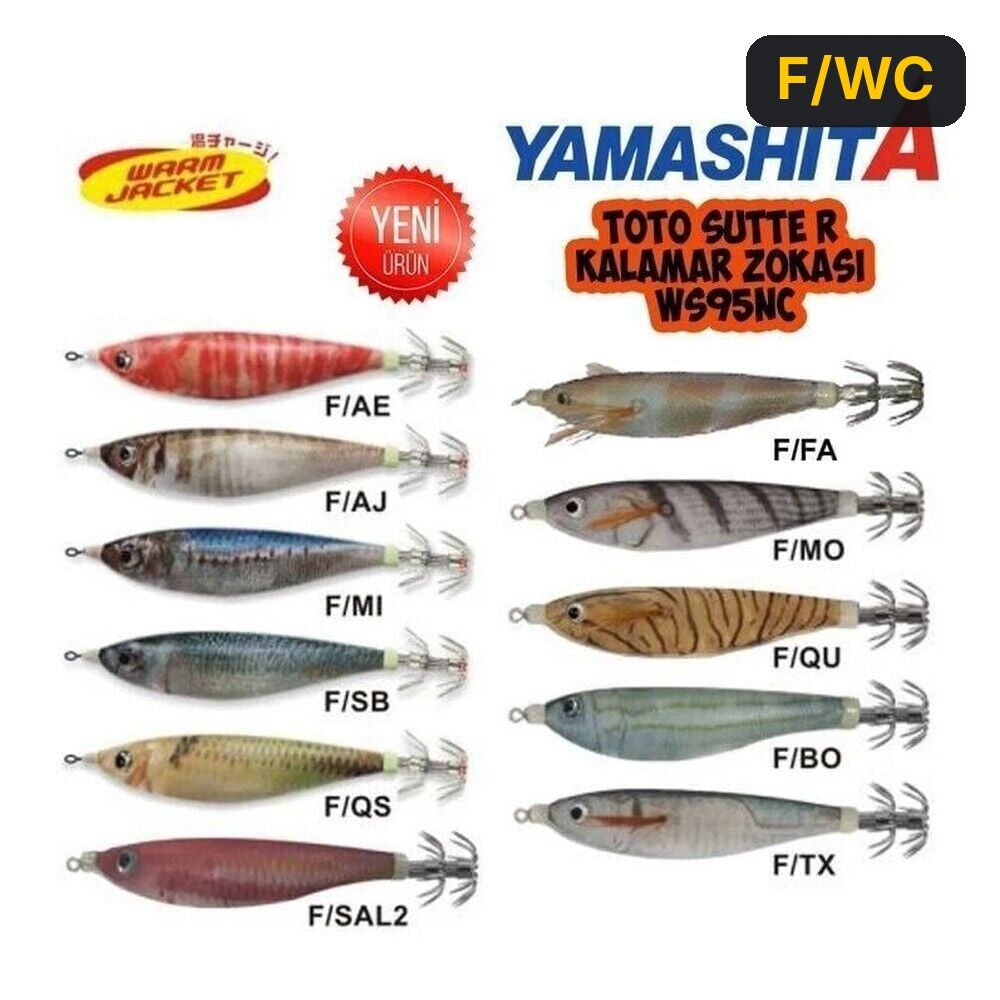 Yamashita Toto Sutte R Kalamar Zokası Ws95NC F/WC