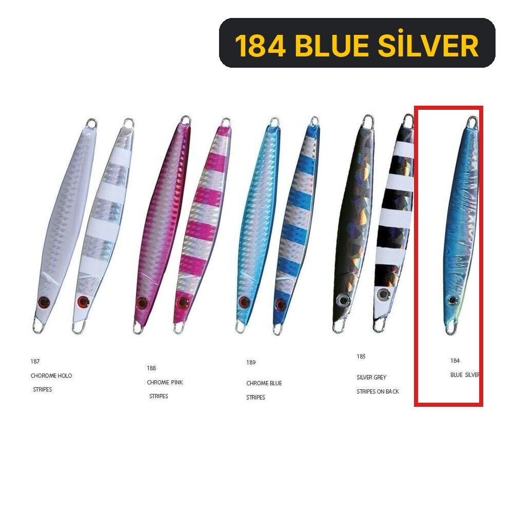 Nomura Sato 35 gr Jig Suni Yem 184 BLUE SİLVER