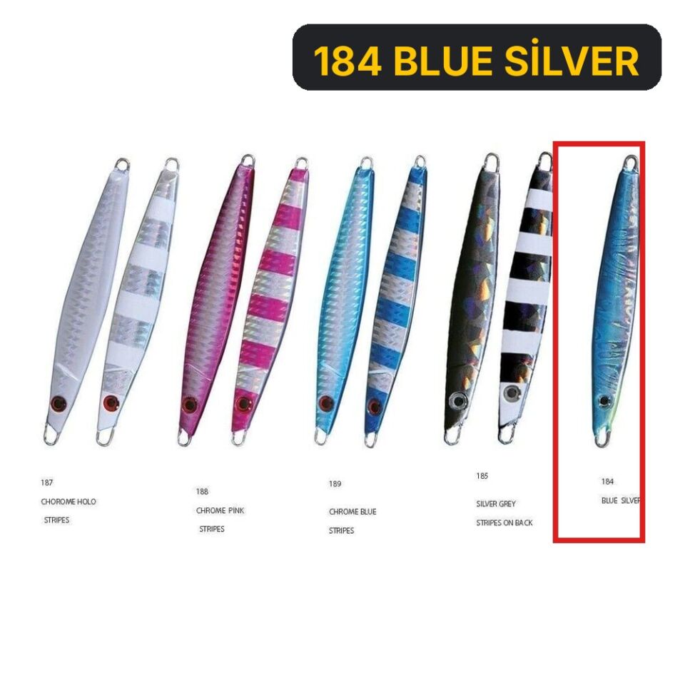 Nomura Sato 35 gr Jig Suni Yem 184 BLUE SİLVER
