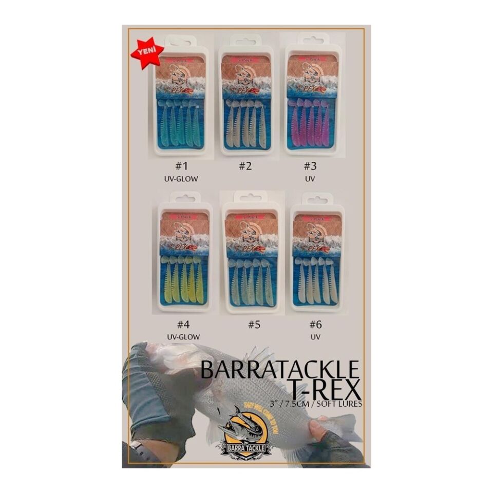 Barratackle Trex 7.5 cm Fishing Lures 1