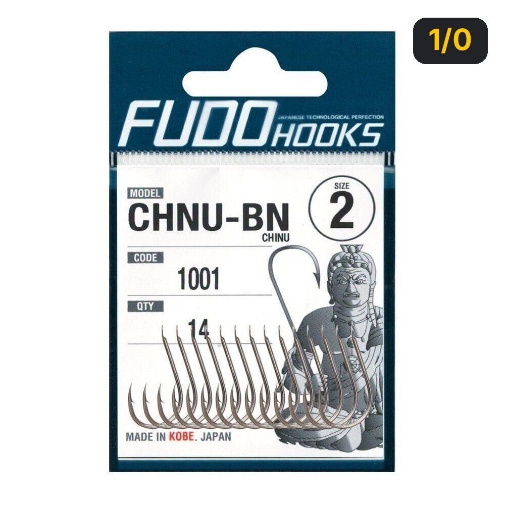 Fudo 1001 Chinu BN Black Nikel İğne 1/0