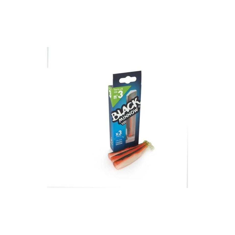 Fiiish BM120/3 BM961 3 Adet Gövde Candy Green Silikon Yem