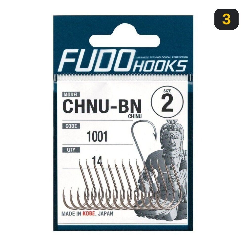 Fudo 1001 Chinu BN Black Nikel İğne 3