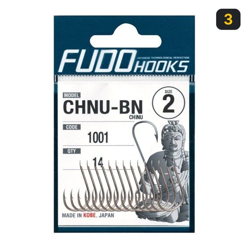 Fudo 1001 Chinu BN Black Nikel İğne 3