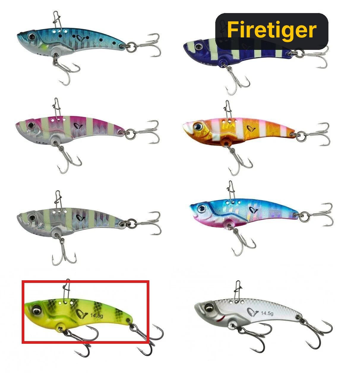 Savage gear 3D VIB Blade 4,5 cm 8,5gr Suni Yem Firetiger