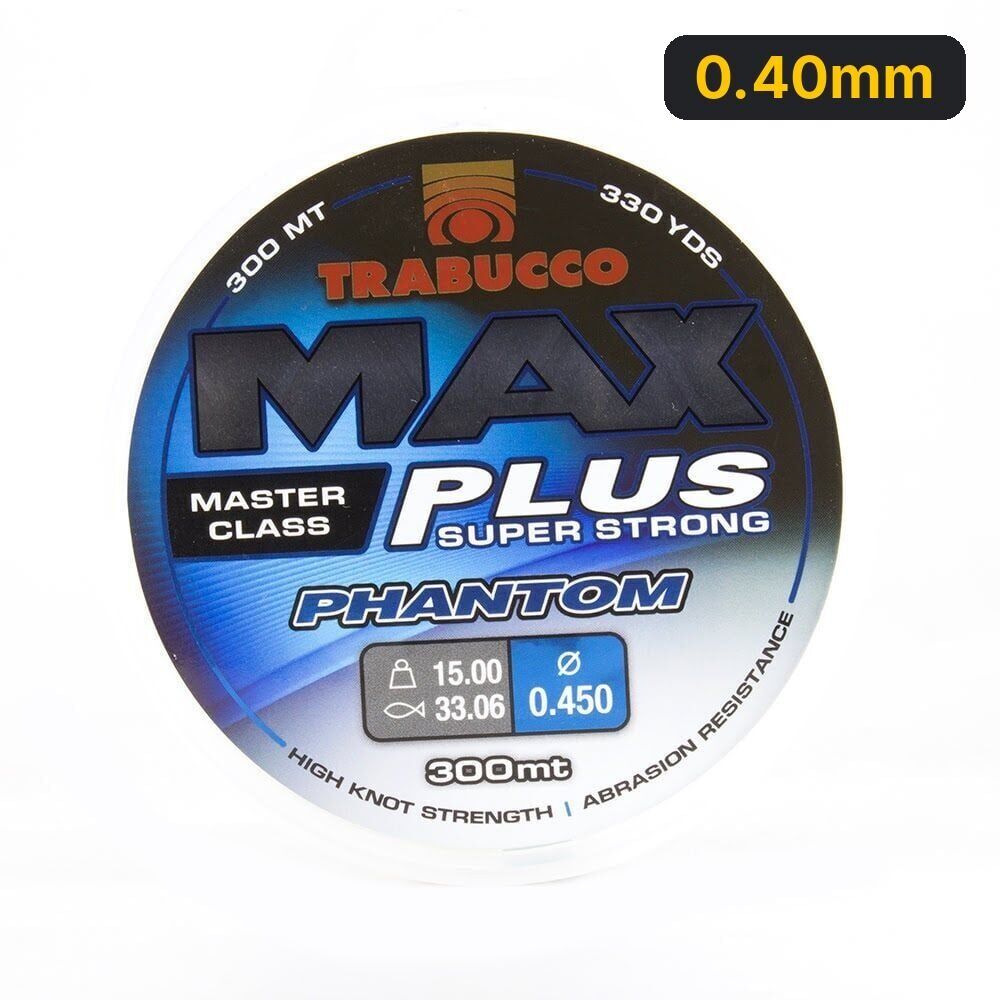 Trabucco Max Plus Phantom 300m Monoflament Misina 0.40mm
