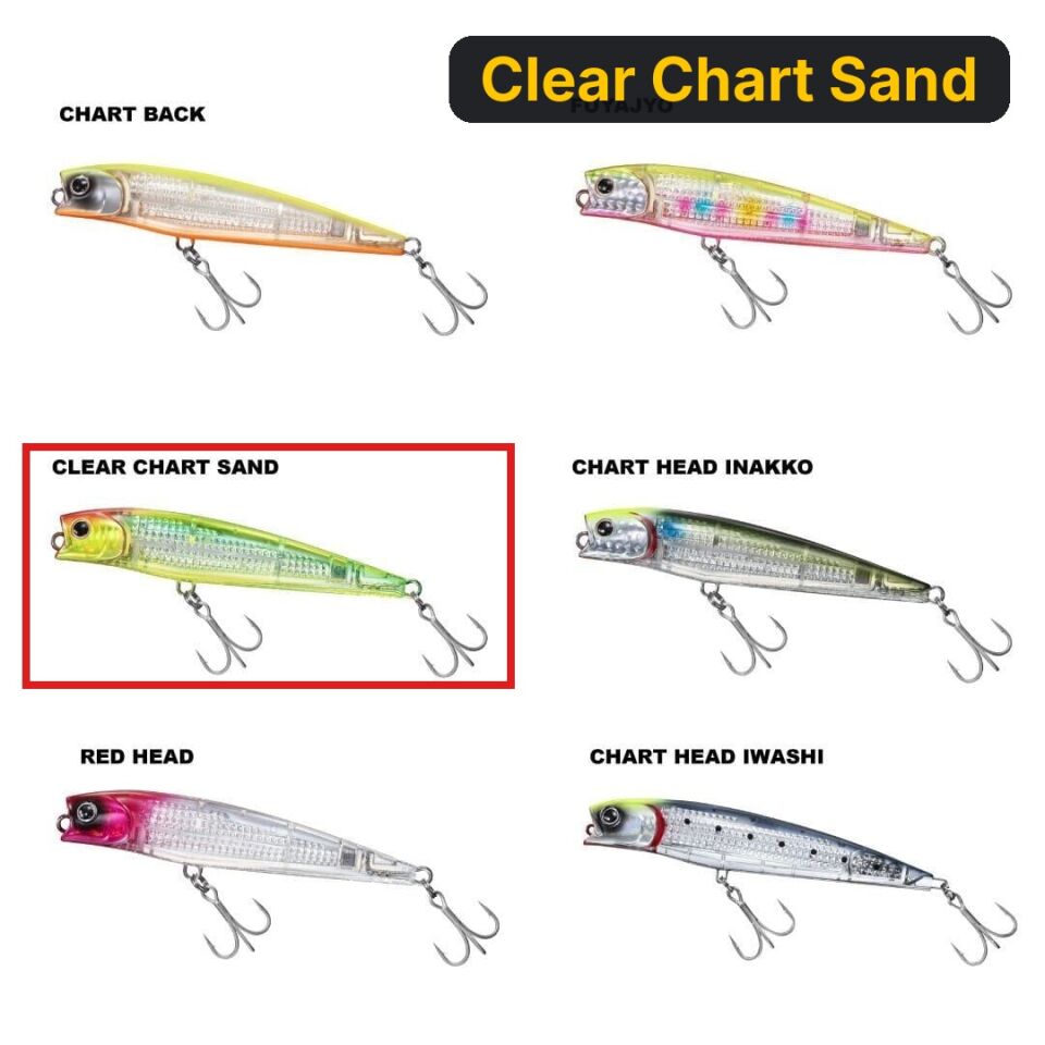Daiwa Morethan Salt Pencil Laser Impact 95F Maket Yem Clear Chart Sand