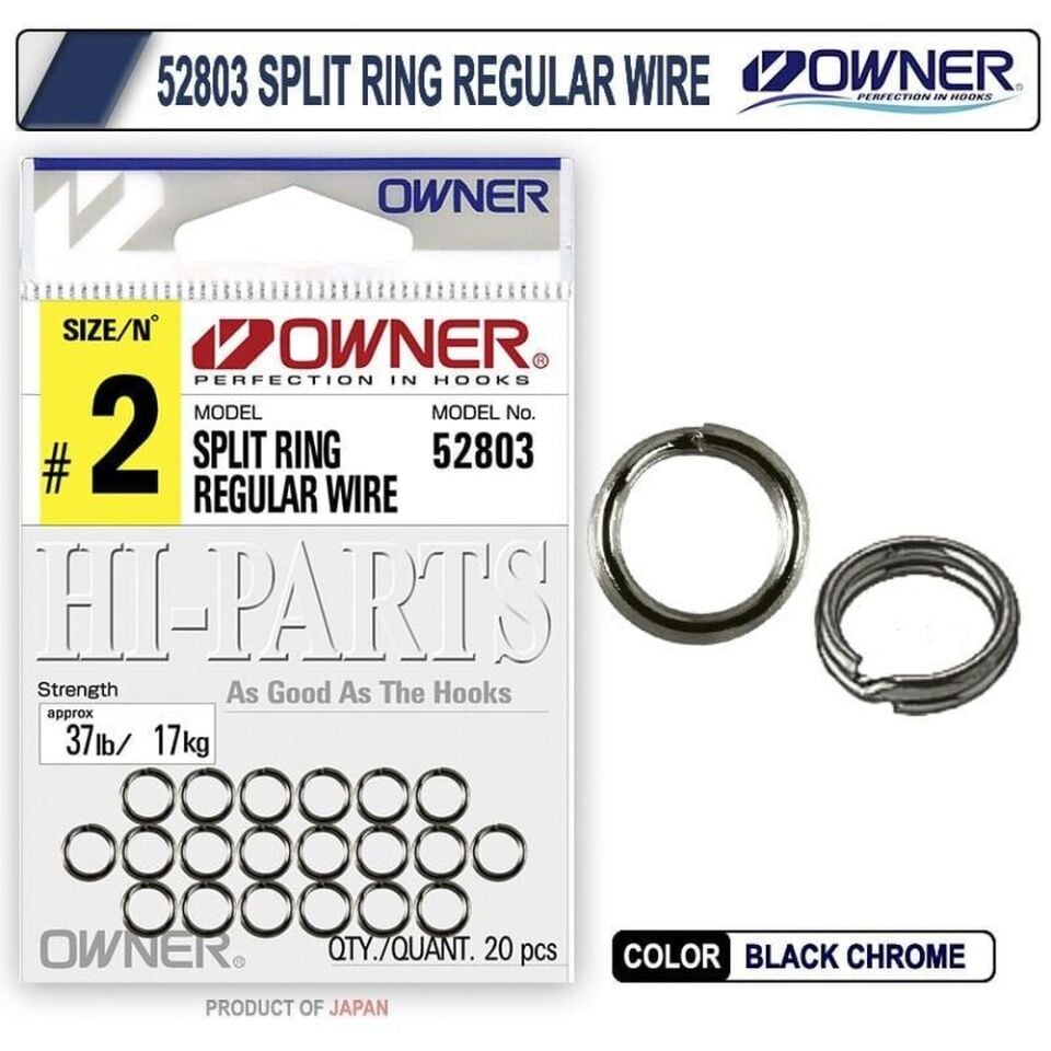 Owner 52803 Split Ring Fine Wire Halka