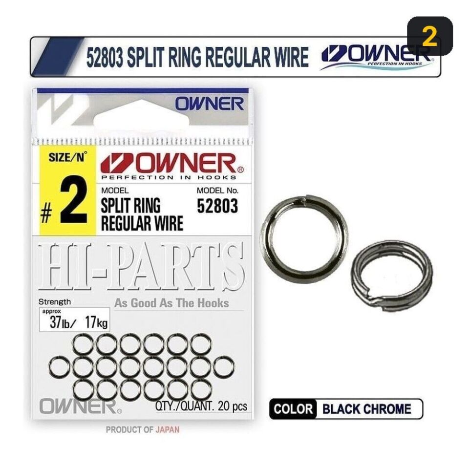 Owner 52803 Split Ring Fine Wire Halka 2