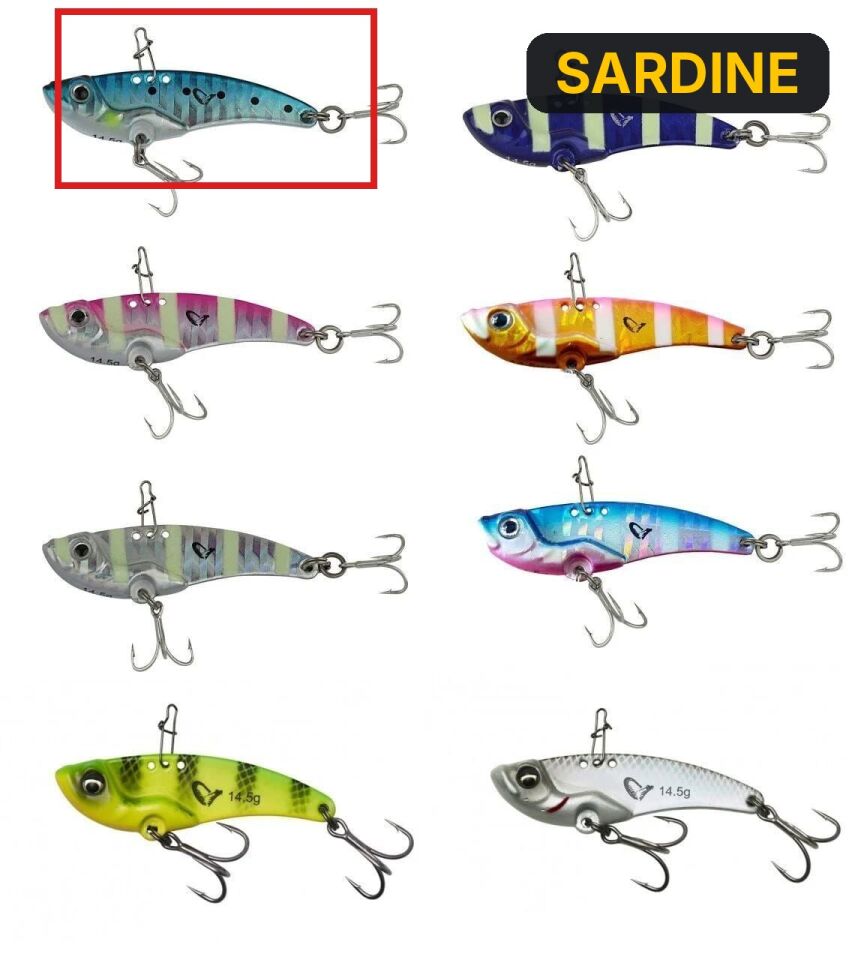 Savage gear 3D VIB Blade 4,5 cm 8,5gr Suni Yem SARDINE