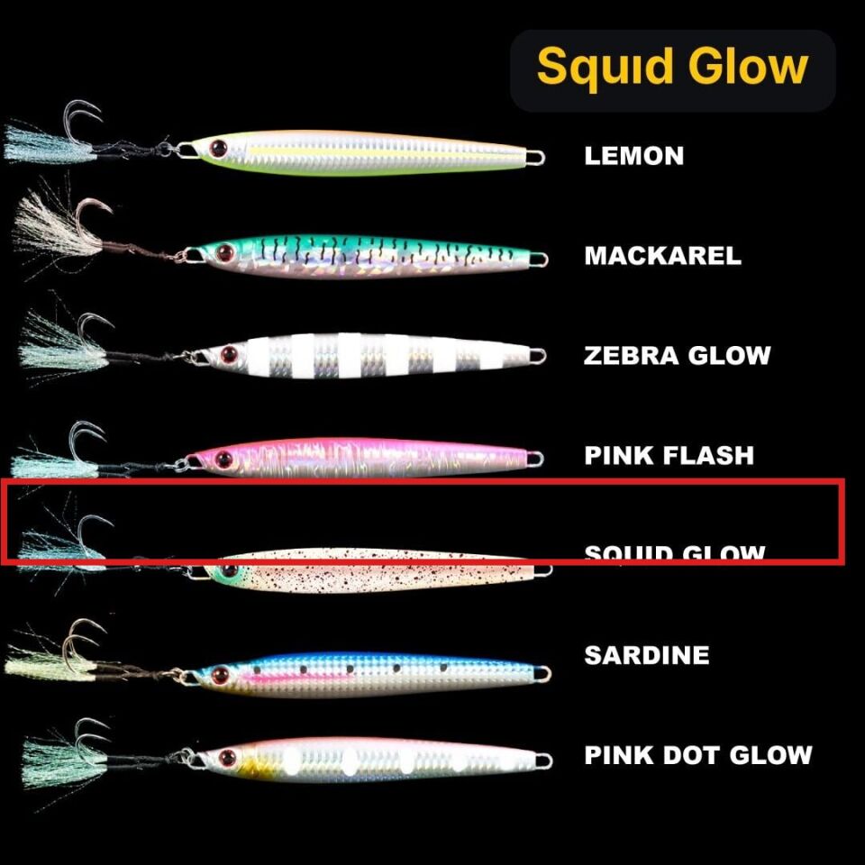 Ryuji Salty Jig 160gr Metal Yem Squıd Glow