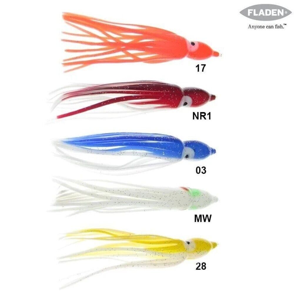 Fladen 5 cm Ahtapot 10P 17-Fluo Kırmızı