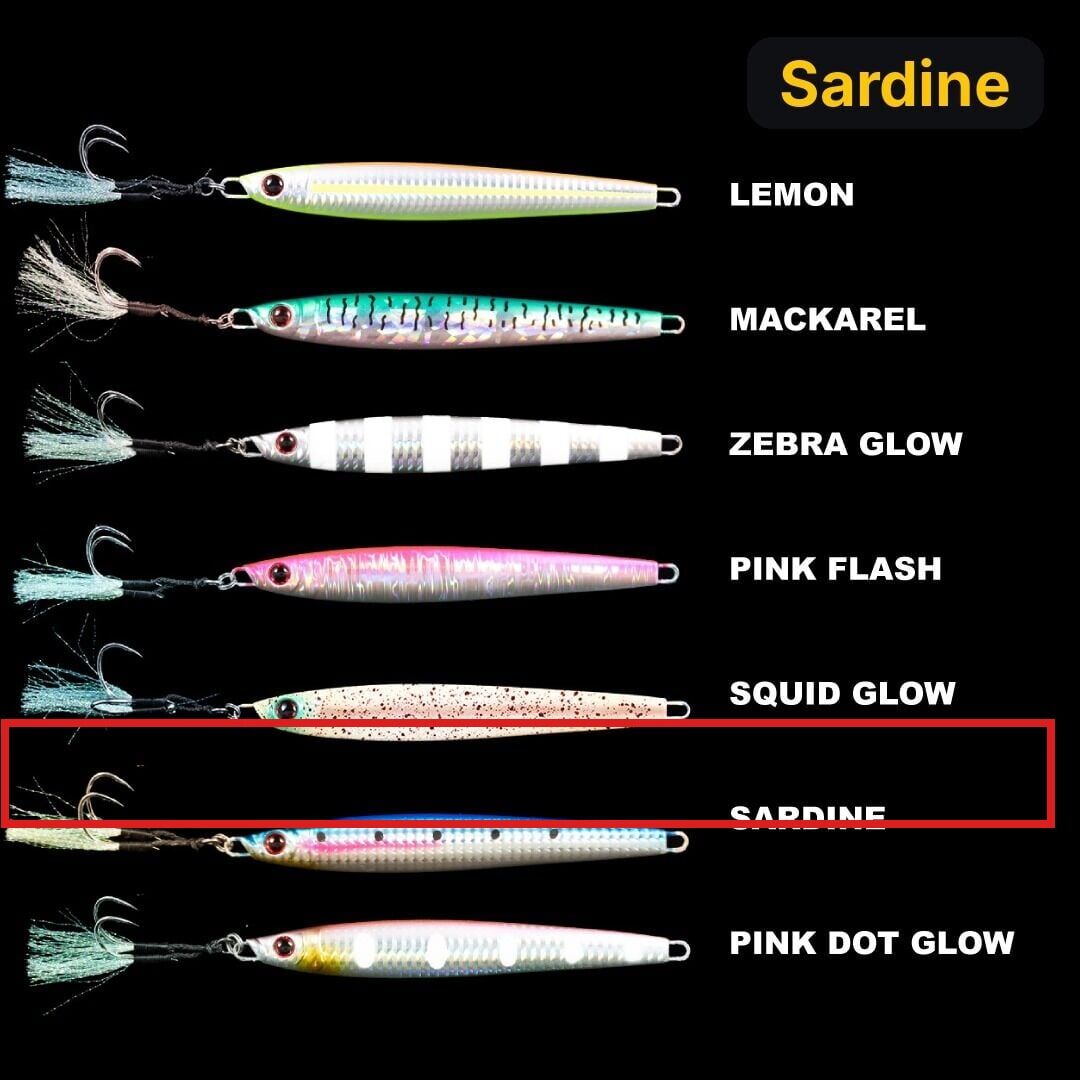 Ryuji Salty Jig 160gr Metal Yem Sardine