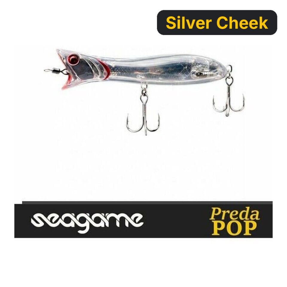 Seagame Predapop 105F 22G Maket Yem Silver Cheek