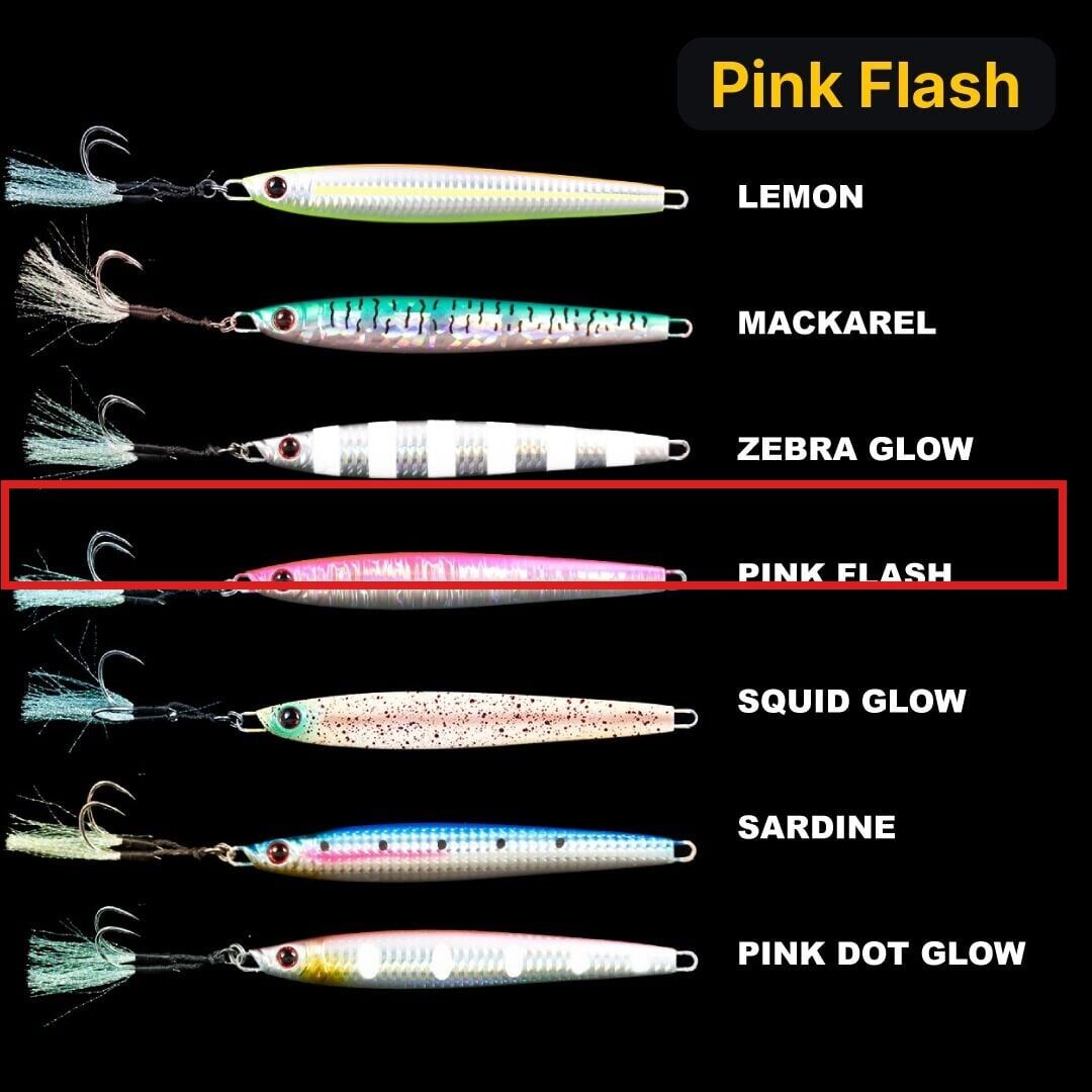 Ryuji Salty Jig 160gr Metal Yem Pink Flash
