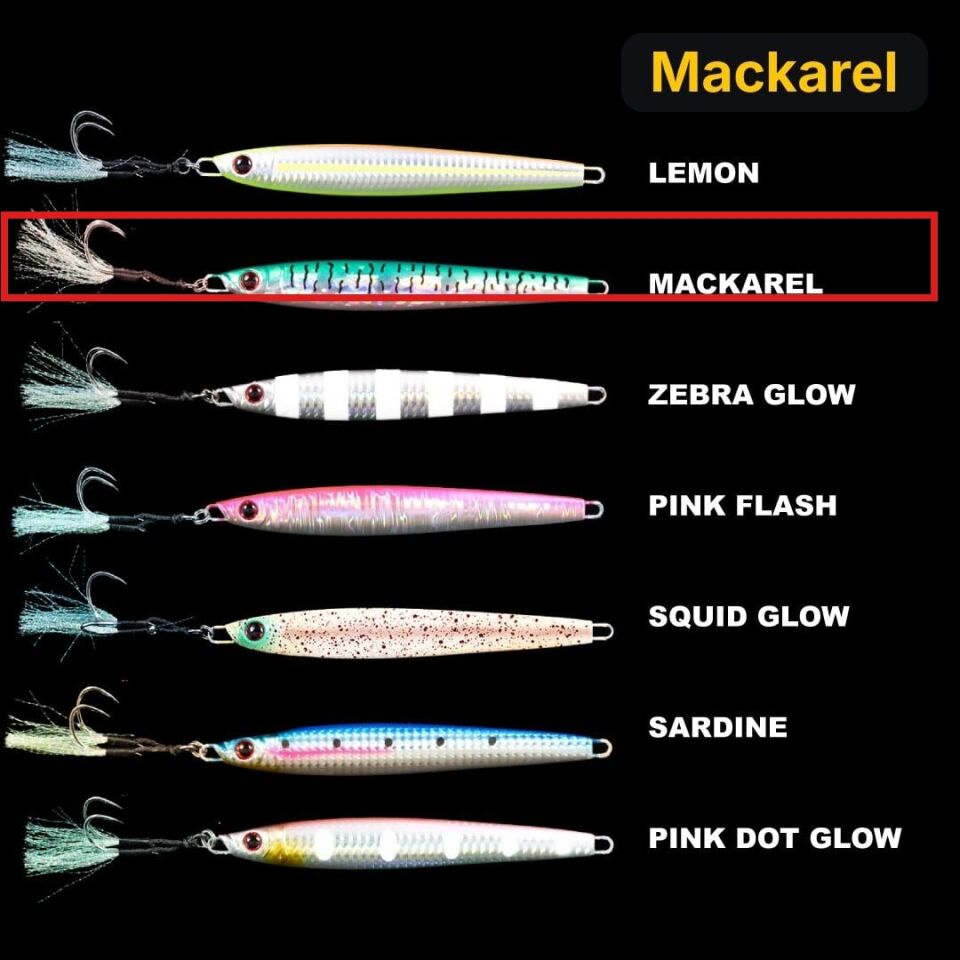 Ryuji Salty Jig 160gr Metal Yem Mackarel