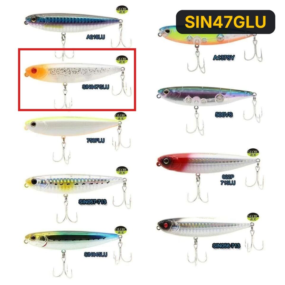 Strike Pro EG226C Water Strike 85mm Su Üstü Maket Yem SIN47GLU