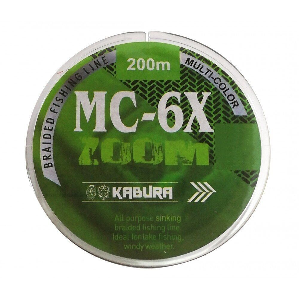 Kabura MC-6X 200 MT Multicolor İp Misina 0,30MM