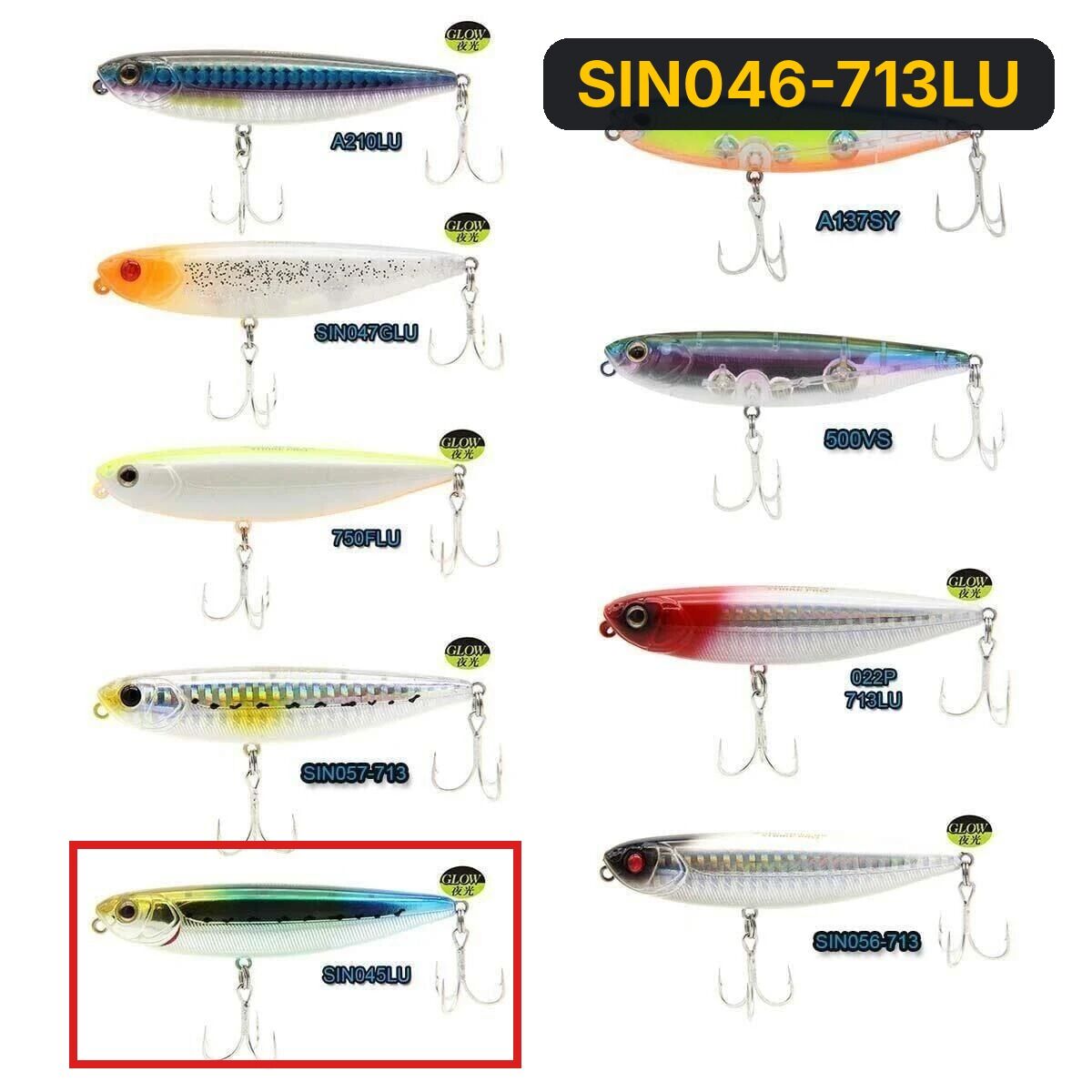 Strike Pro EG226C Water Strike 85mm Su Üstü Maket Yem SIN046-713LU