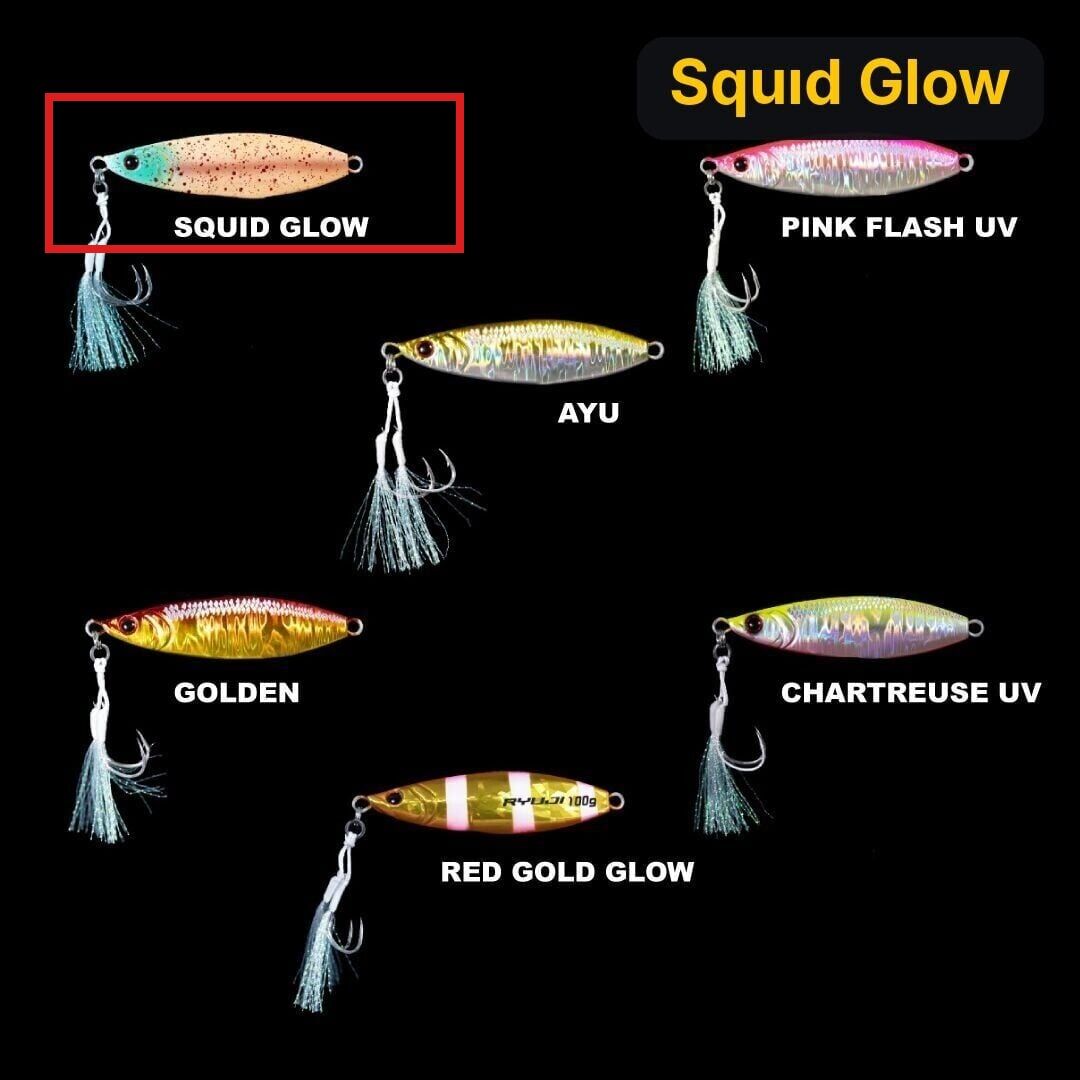 Ryuji Slowin Jig 150 gr Metal Yem Squıd Glow