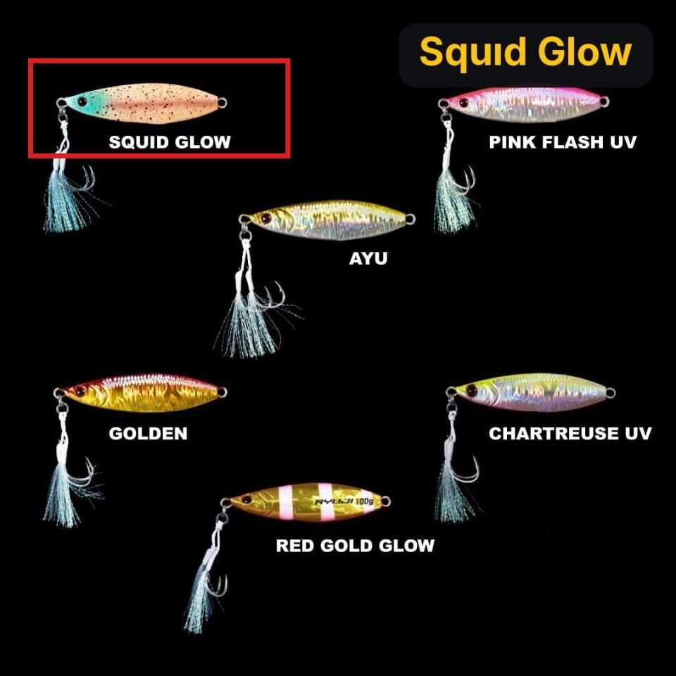 Ryuji Slowin Jig 150 gr Metal Yem Squıd Glow
