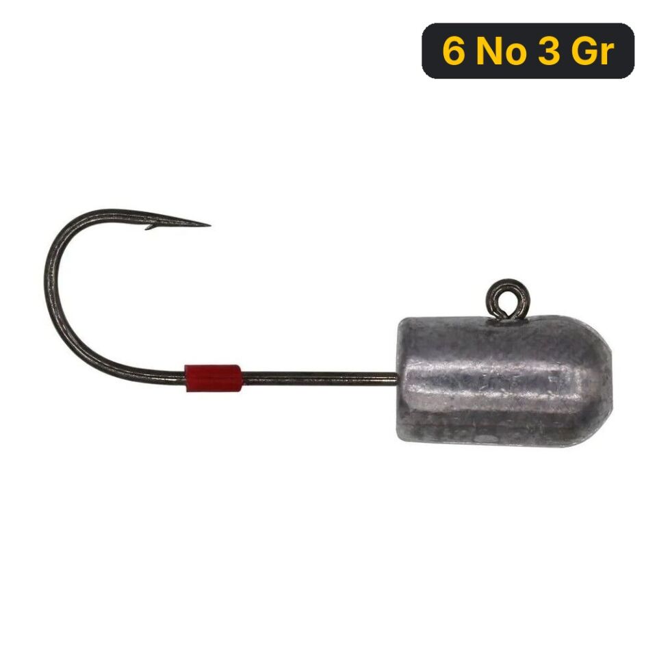 Fishcoin Bomb Jighead 6 No 3 Gr