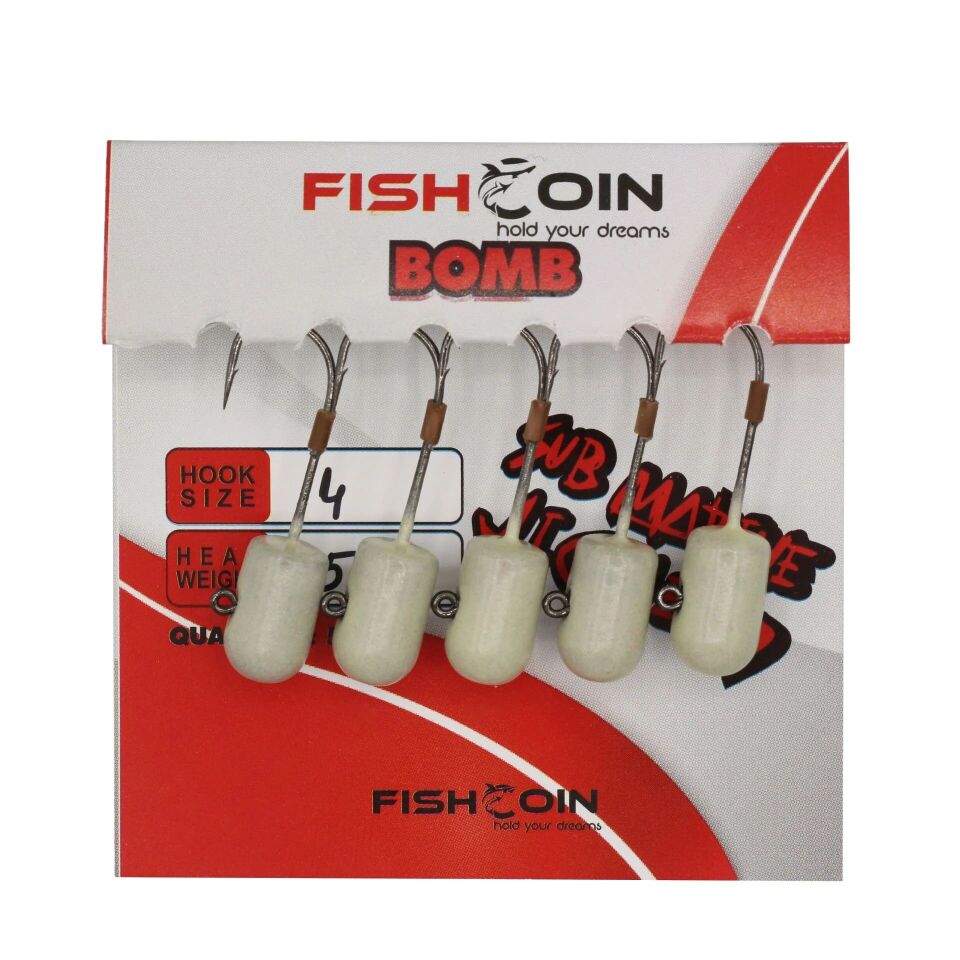 Fishcoin Bomb Jighead Glow