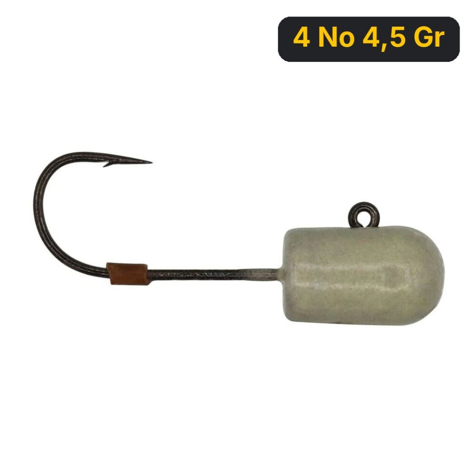 Fishcoin Bomb Jighead Glow 4 No 4,5 Gr