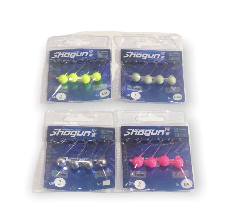 Shogun Football UV Limon Jig Head