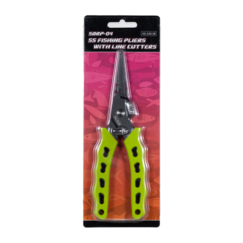 Seabor SBRP-04 SS Fishing Pliers With Lıne Cutters