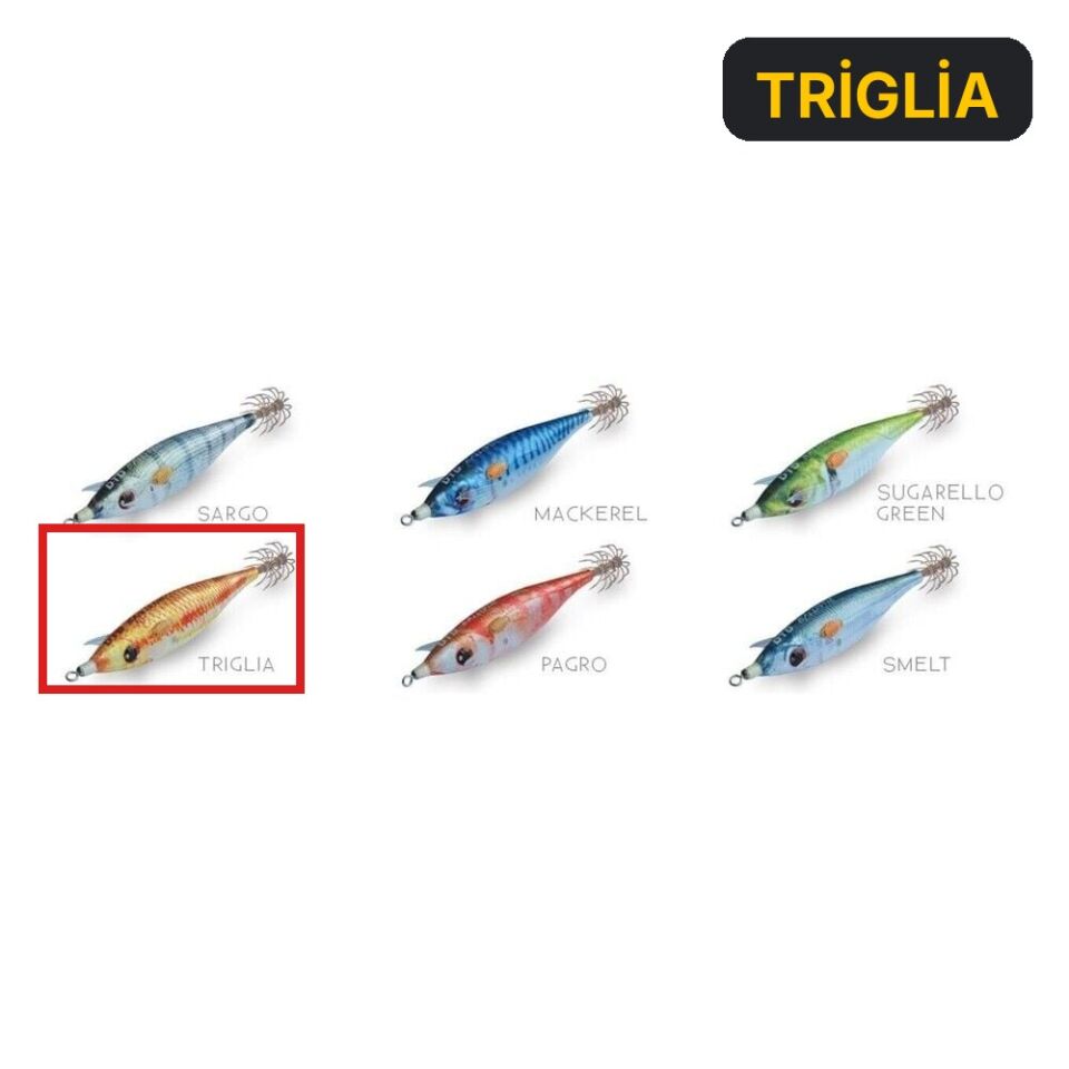 DTD Ballistic Real Fish 3.0B Squid Jig 90 mm 14.5 gr Kalamar Zokası TRİGLİA